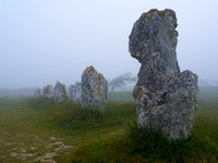 Presqu'île de Crozon - Camaret sur Mer - Alignements mégalithiques de Lagatiar